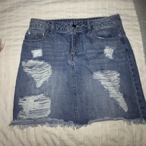 DENIM SKIRT